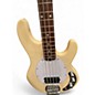 Used Sterling by Music Man Sub 4 Cream Electric Bass Guitar