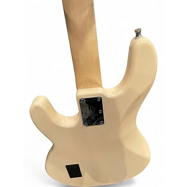 Used Sterling by Music Man Sub 4 Cream Electric Bass Guitar