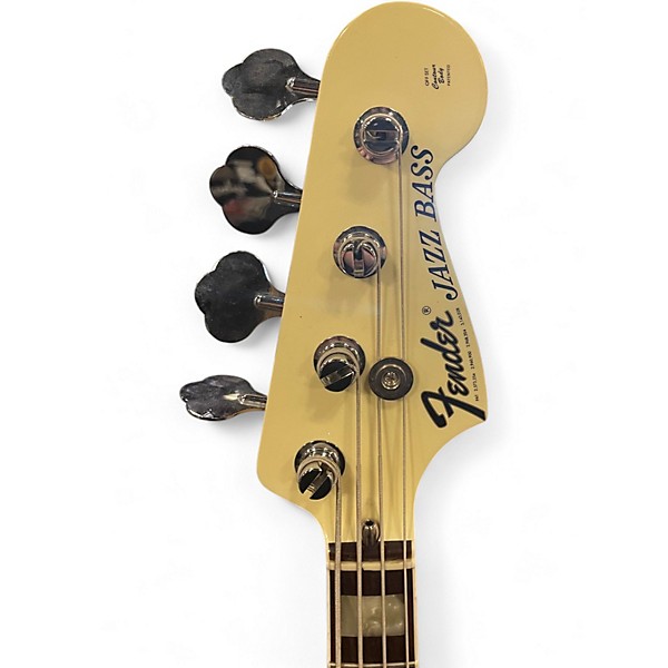Used 2003 Fender 70S FSR LIMITED EDITION AVRI JAZZ BASS Olympic White Electric Bass Guitar