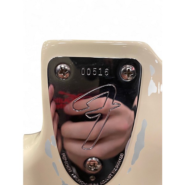 Used 2003 Fender 70S FSR LIMITED EDITION AVRI JAZZ BASS Olympic White Electric Bass Guitar