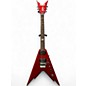 Used Dean Dime Razorback V Chrome Red Solid Body Electric Guitar thumbnail