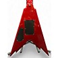 Used Dean Dime Razorback V Chrome Red Solid Body Electric Guitar