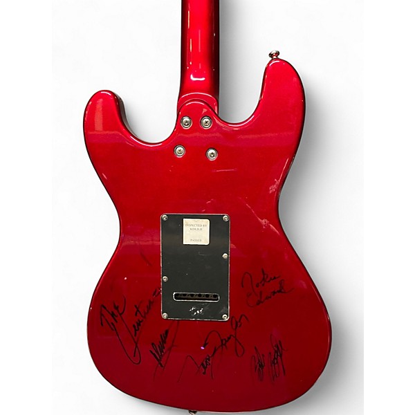 Used Wilson Bros VM65 The Ventures Candy Apple Red Solid Body Electric Guitar