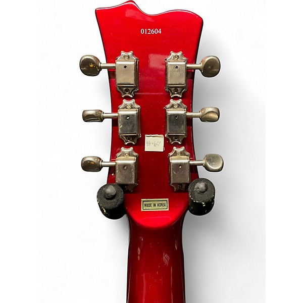 Used Wilson Bros VM65 The Ventures Candy Apple Red Solid Body Electric Guitar