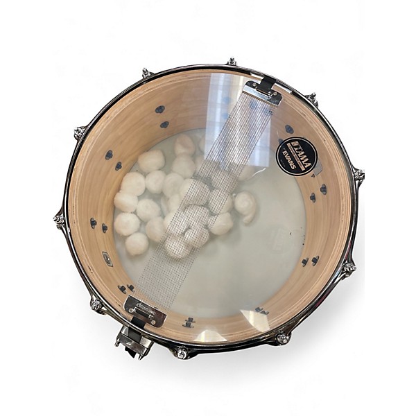 Used TAMA 14X6 Sound Lab Project Snare NATURAL Drum