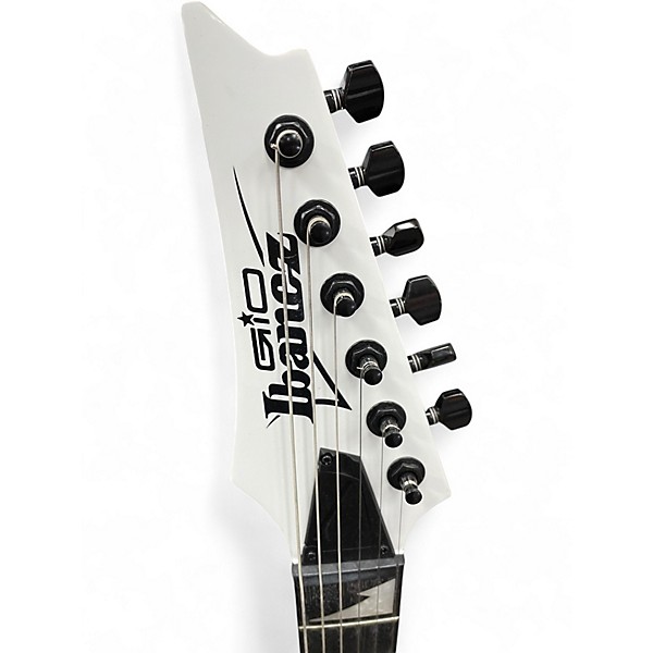 Used Ibanez GRGR120EX Arctic White Solid Body Electric Guitar