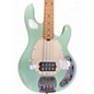 Used Sterling by Music Man STINGRAY SUB SERIES Surf Green Electric Bass Guitar