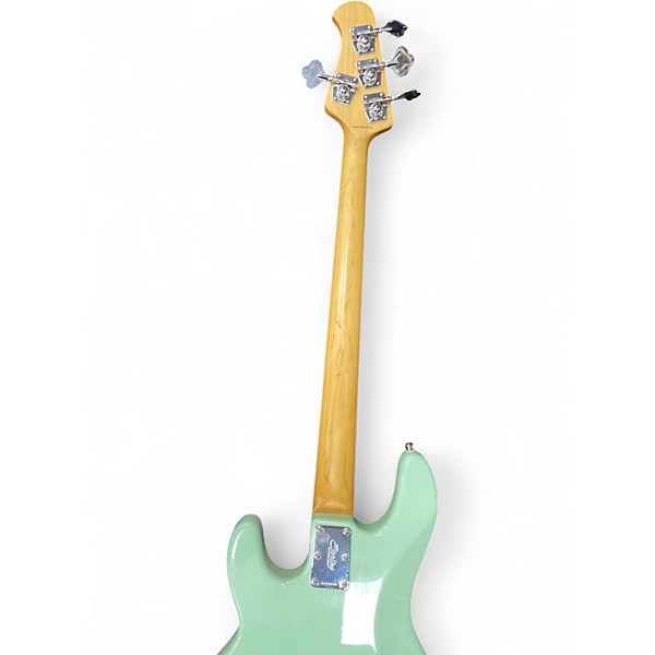 Used Sterling by Music Man STINGRAY SUB SERIES Surf Green Electric Bass Guitar