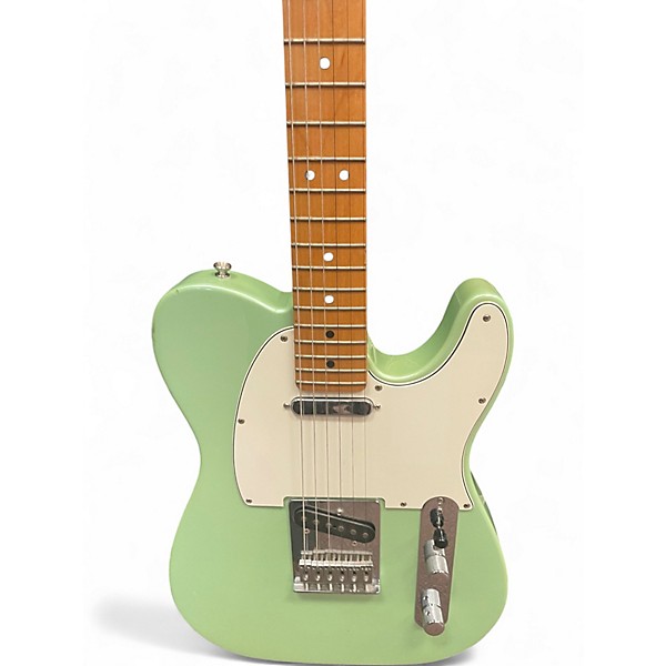 Used Fender Player Telecaster Seafoam Green Solid Body Electric Guitar