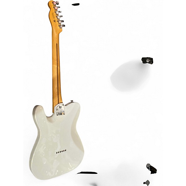 Used 2022 Fender American Ultra Telecaster ARCTIC PEARL Solid Body Electric Guitar