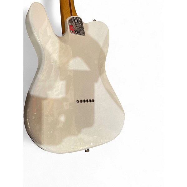 Used 2022 Fender American Ultra Telecaster ARCTIC PEARL Solid Body Electric Guitar