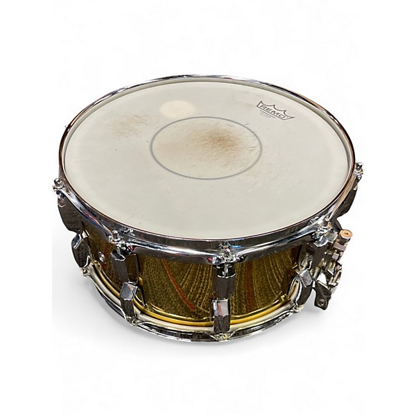 Used Pearl 14in SUPER GRIPPER BRASS Drum