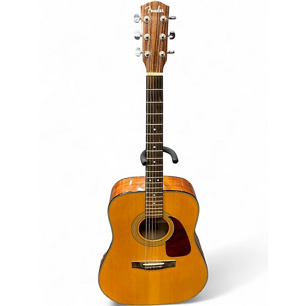 Used Fender DG-20S Natural Acoustic Guitar