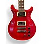 Vintage 1997 Hamer Studio Custom GATC Transparent Red Solid Body Electric Guitar