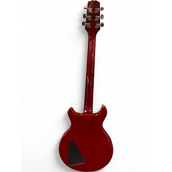 Vintage 1997 Hamer Studio Custom GATC Transparent Red Solid Body Electric Guitar