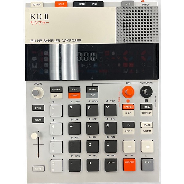 Used teenage engineering EP-133 K.O. II Drum Machine