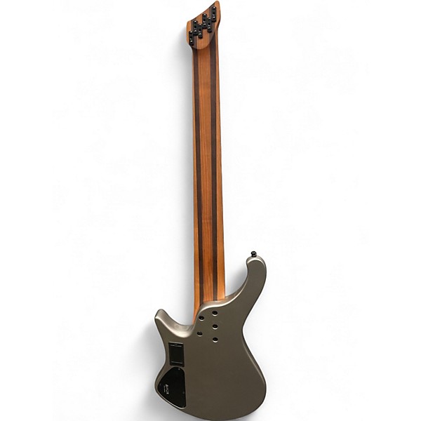 Used Ibanez EHB1006MS 6 STRING  Gray Electric Bass Guitar