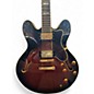 Used 2001 Epiphone Sheraton Sunburst Hollow Body Electric Guitar