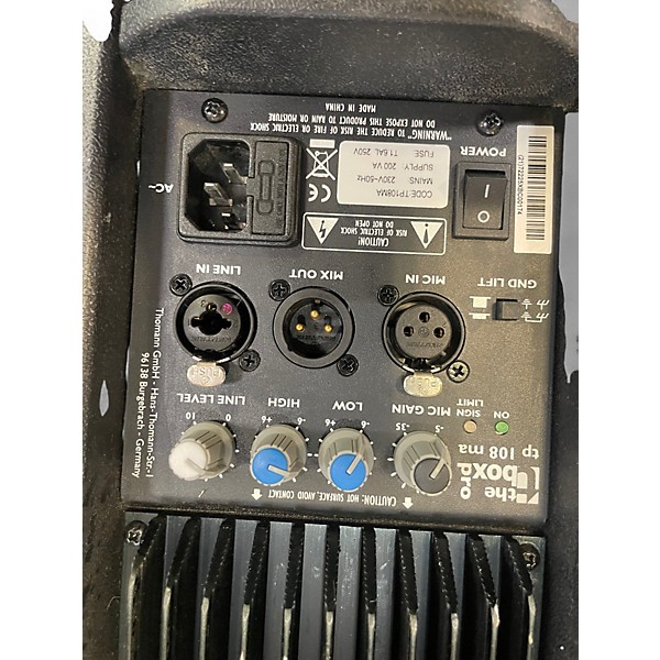 Used The Box Pro TP 108 Powered Speaker