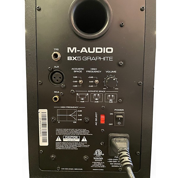 Used M-Audio BX5 Powered Monitor