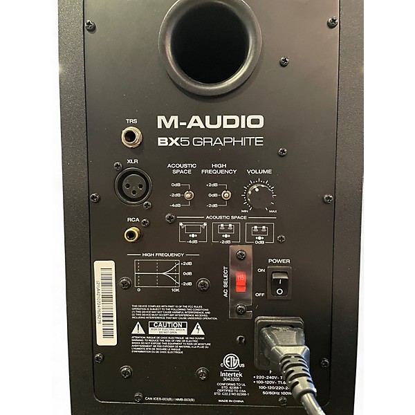 Used M-Audio BX5 Powered Monitor