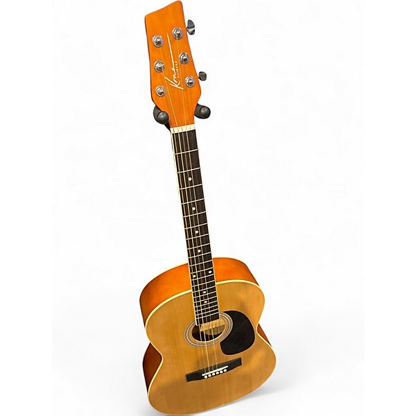 Used Kona K394D Natural Acoustic Guitar