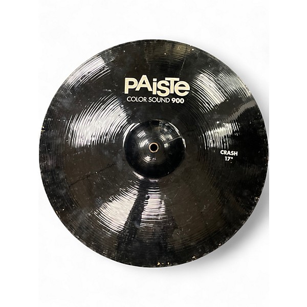 Used Paiste 17in color sound crash 900 Cymbal
