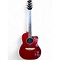 Used Ovation CSE24 RUBY RED Acoustic Electric Guitar thumbnail