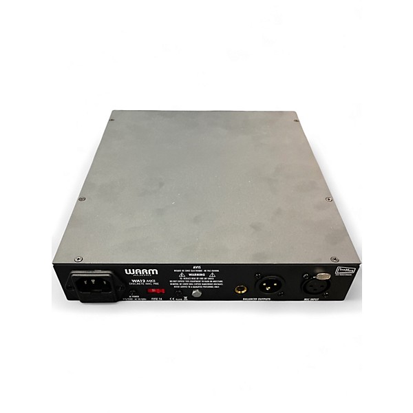 Used Warm Audio WA12 MKII Black Discrete Mic Pre Microphone Preamp