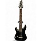 Used Schecter Guitar Research Damien Platinum 7 Left Handed Black Electric Guitar thumbnail