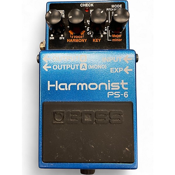Used BOSS PS6 Harmonist Effect Pedal