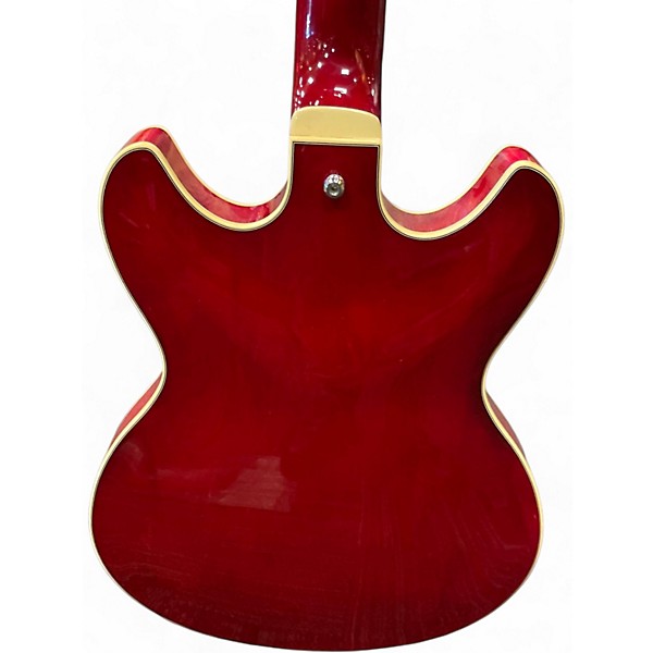 Used Ibanez AS7312 12 String Artcore RED Hollow Body Electric Guitar