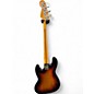 Used Squier FRETLESS JAZZ BASS SUNBURST Electric Bass Guitar