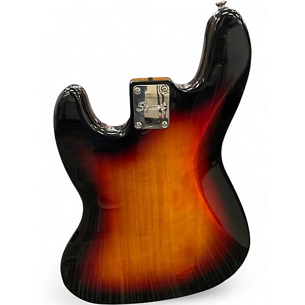 Used Squier FRETLESS JAZZ BASS SUNBURST Electric Bass Guitar