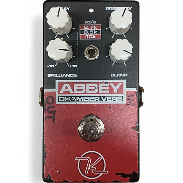 Used 2020s Keeley ABBEY CHAMBER VERB Effect Pedal