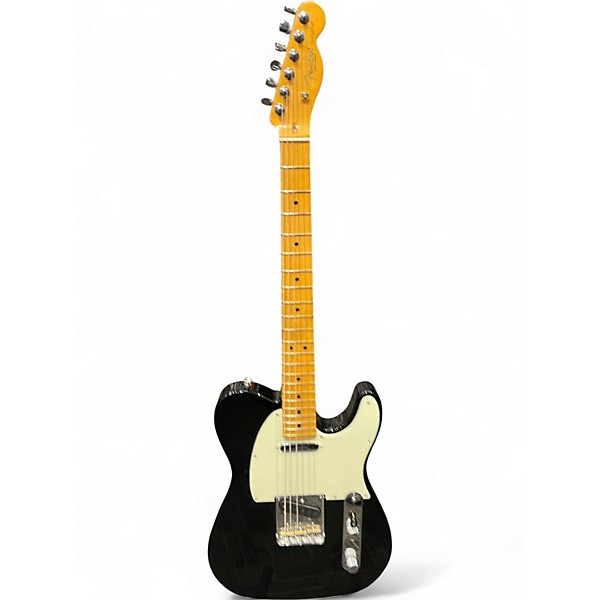 Used 2021 Fender American Professional II Telecaster Black Solid Body Electric Guitar