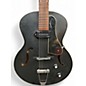 Used Godin 5th Avenue Kingpin P90 Flat Black Hollow Body Electric Guitar
