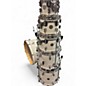 Used PDP by DW 6 Piece Concept Series White sparkle Drum Kit