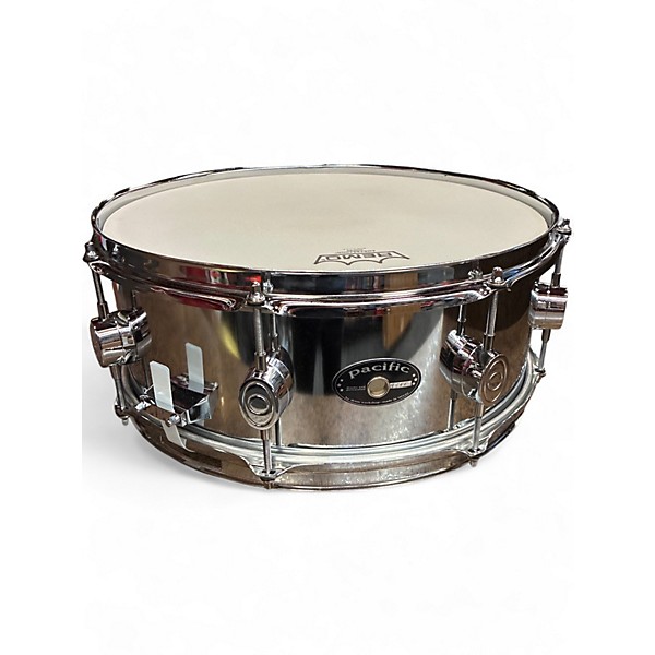 Used PDP by DW 5.5X14 Pacific Series Snare Chrome Drum