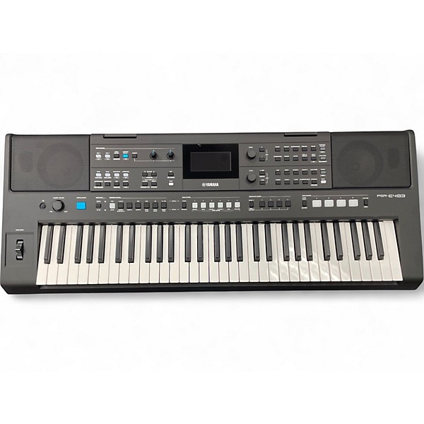 Used Yamaha PSRE483 Keyboard Workstation
