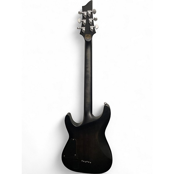 Used Schecter Guitar Research C1 Platinum Trans Gray Solid Body Electric Guitar
