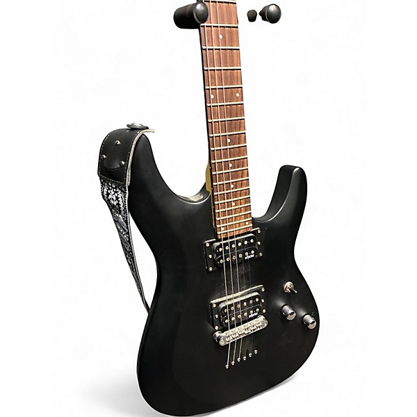 Used Schecter Guitar Research C6 Black Solid Body Electric Guitar