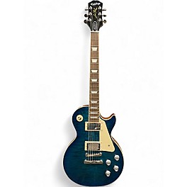 Used Epiphone Les Paul Standard BLUE Solid Body Electric Guitar