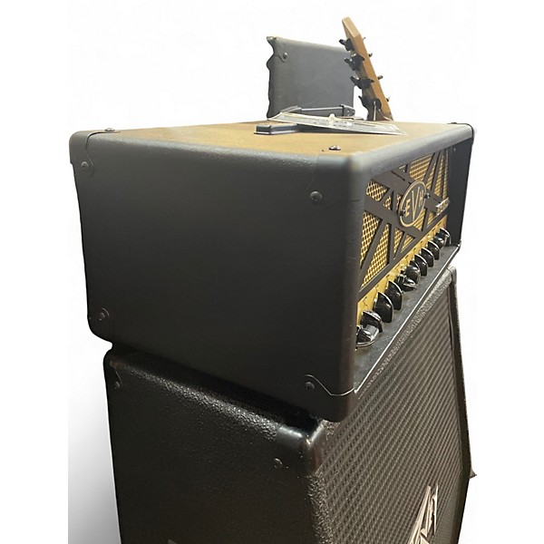 Used EVH EL34 5150 HEAD BLACK Tube Guitar Amp Head