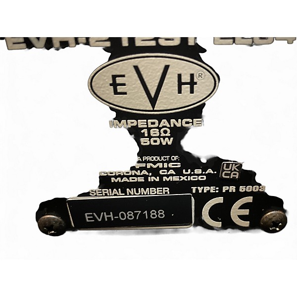 Used EVH 5150 III EL34 CAB 2X12 Guitar Cabinet