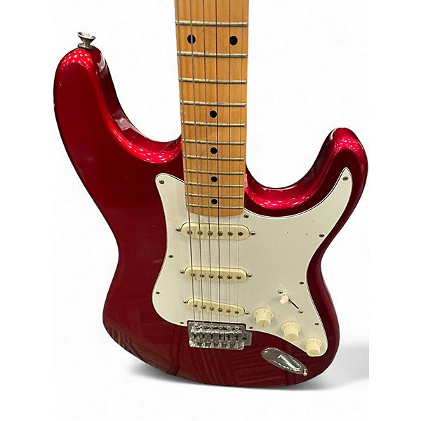 Used Samick SV130 Electric Guitar Red Solid Body Electric Guitar