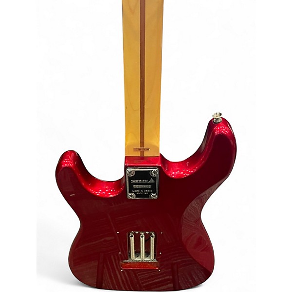 Used Samick SV130 Electric Guitar Red Solid Body Electric Guitar