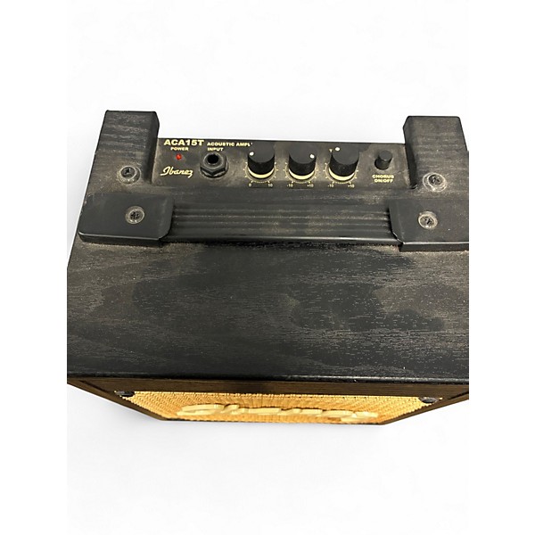 Used Ibanez Aca15 Battery Powered Amp