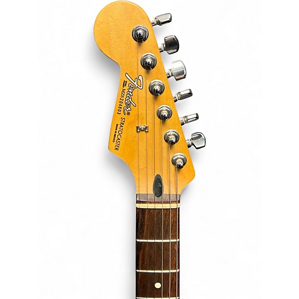Used Fender Standard Stratocaster Alpine White Solid Body Electric Guitar