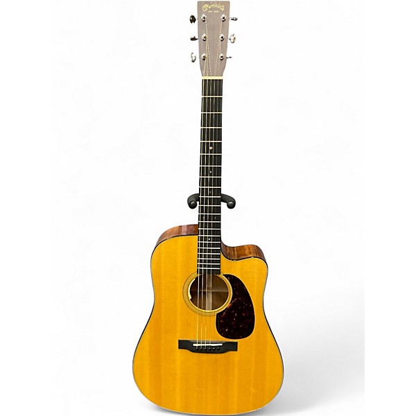 Used Martin DC-18E Natural Acoustic Guitar
